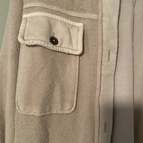 Free People creme trench shacket - Picture 2 of 3